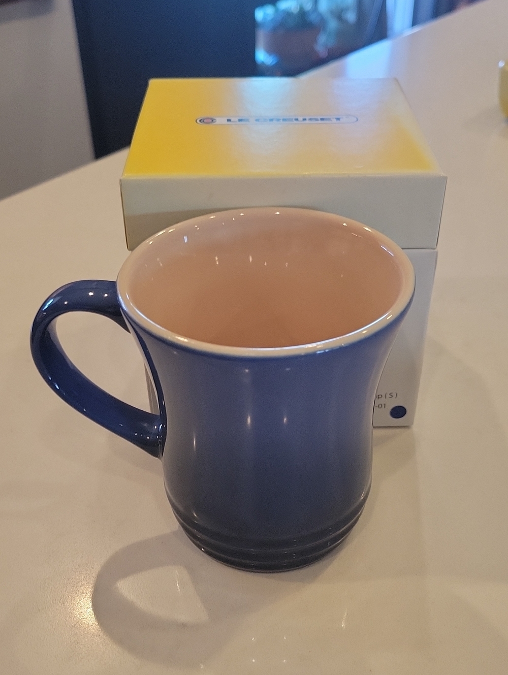 Le Creuset Small Cobalt Retired Tea Mug.